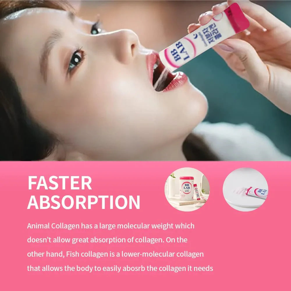 Нискомолекулен морски колаген на прах BB LAB Good Night Collagen