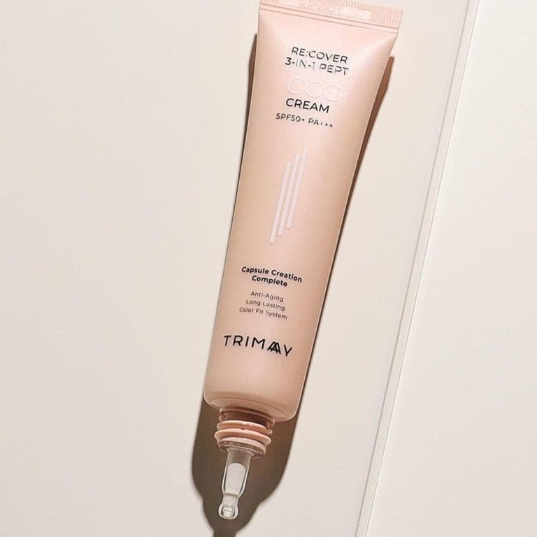 Тониращ CCC крем за лице Trimay Re:cover 3-in-1 Pept CCC Cream SPF50+PA+++ цвят Medium
