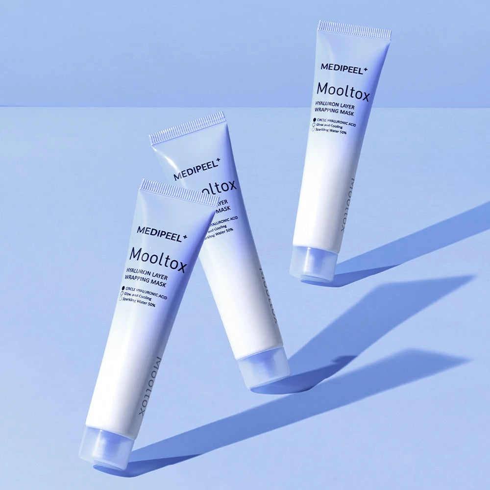 Охлаждаща филм маска с лифтинг ефект Medi-Peel Hyaluronic Acid Layer Mooltox Wrapping Mask