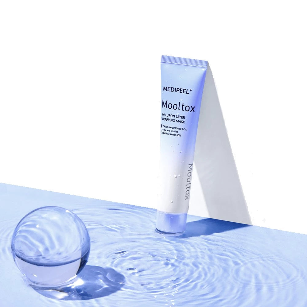 Охлаждаща филм маска с лифтинг ефект Medi-Peel Hyaluronic Acid Layer Mooltox Wrapping Mask
