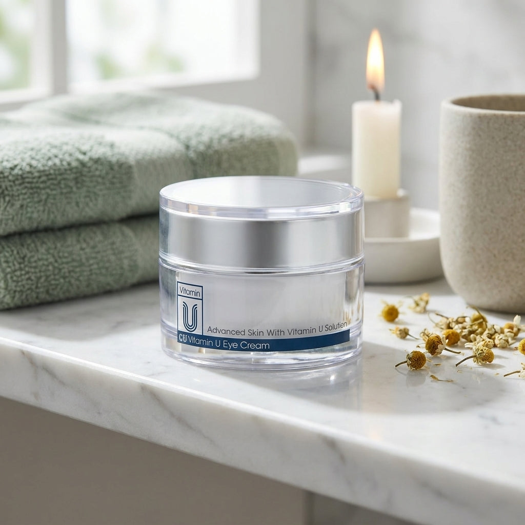 Eye cream for wrinkles with vitamin U CU: Vitamin U Eye Cream