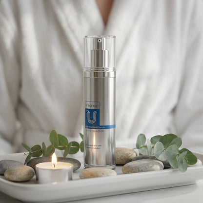 Facial serum with peptides and vitamin U CU: VITAMIN U SERUM