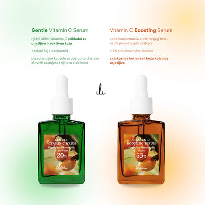 Dr. Althea Gentle Vitamin C Serum ingredient and benefit comparison