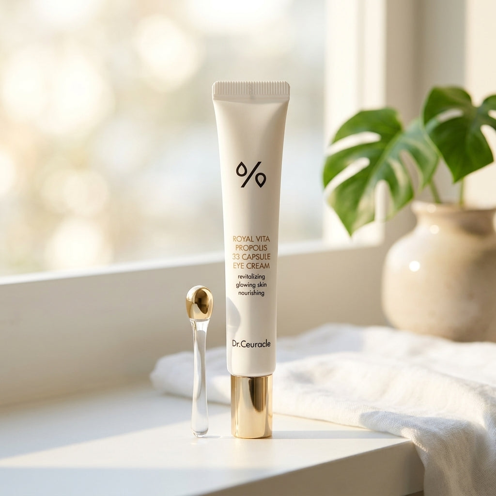 Околоочен крем с прополис и колагенови капсули Dr. Ceuracle Royal Vita Propolis 33 Capsule Eye Cream