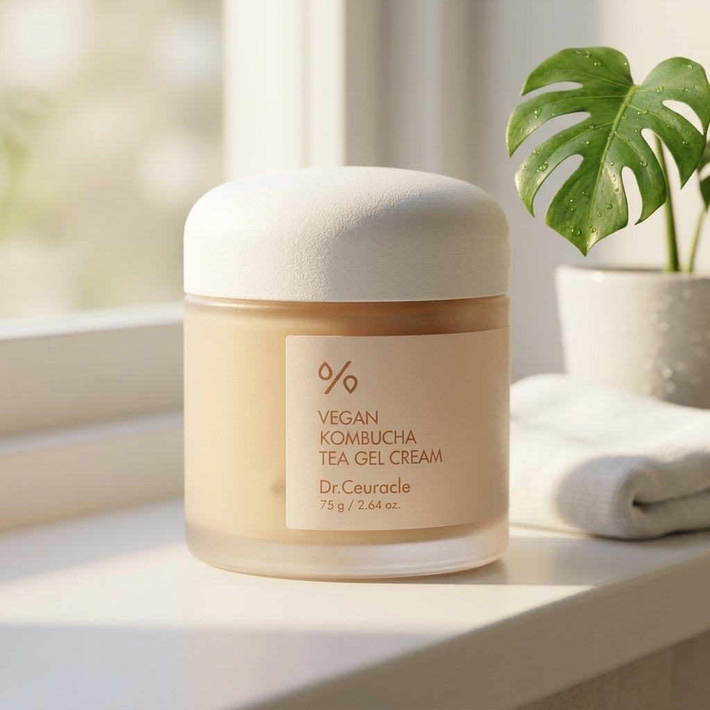 Хидратиращ гел-крем за лице Dr. Ceuracle Vegan Kombucha Tea Gel Cream