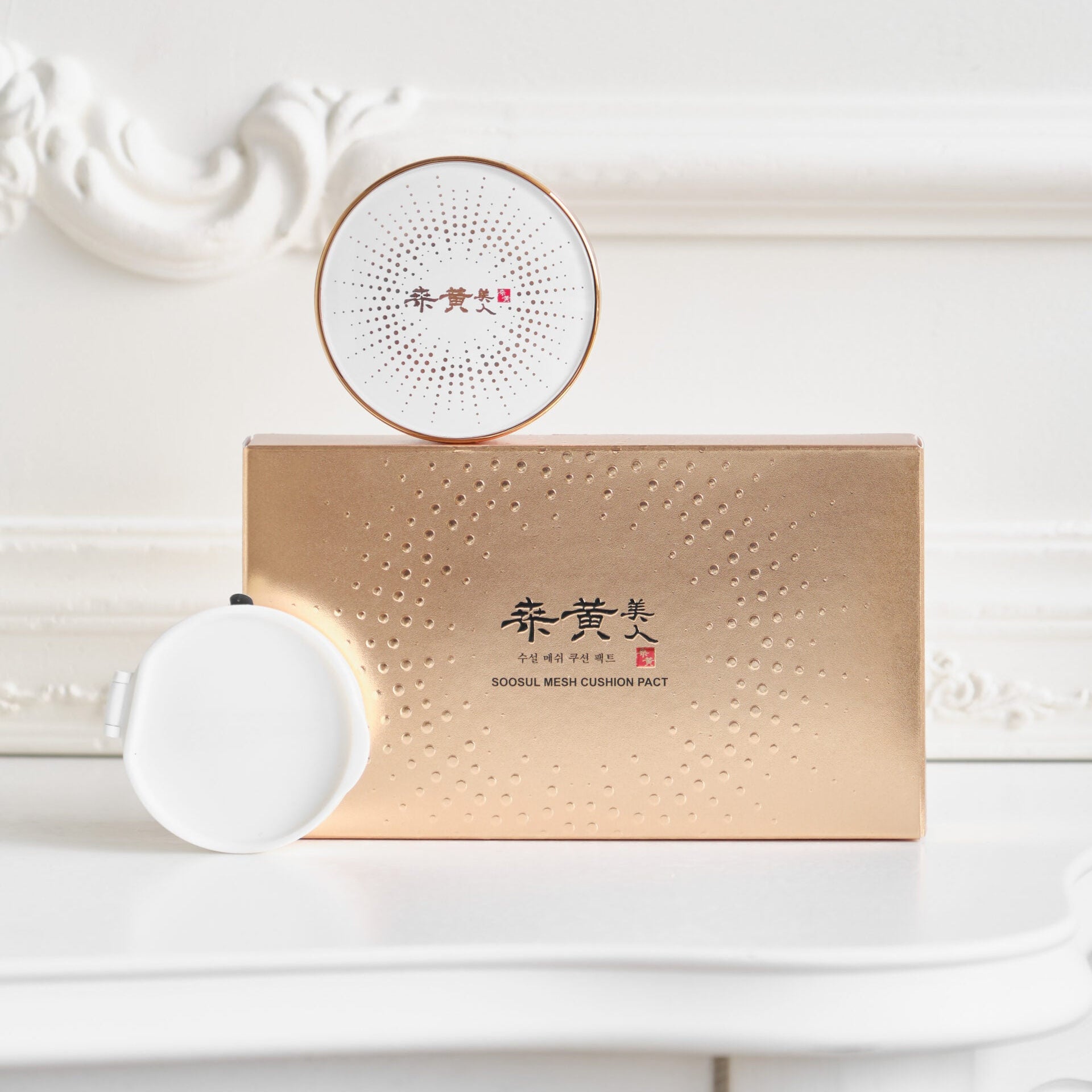 Soosul  Mesh Cushion Pact 15 g + 15 g - Koreancare