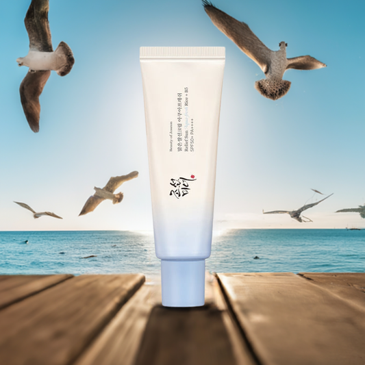 Дълбоко хидратиращ слънцезащитен крем за лице (SPF50+ PA++++) Beauty of Joseon Relief Sun Aqua-Fresh : Rice + B5