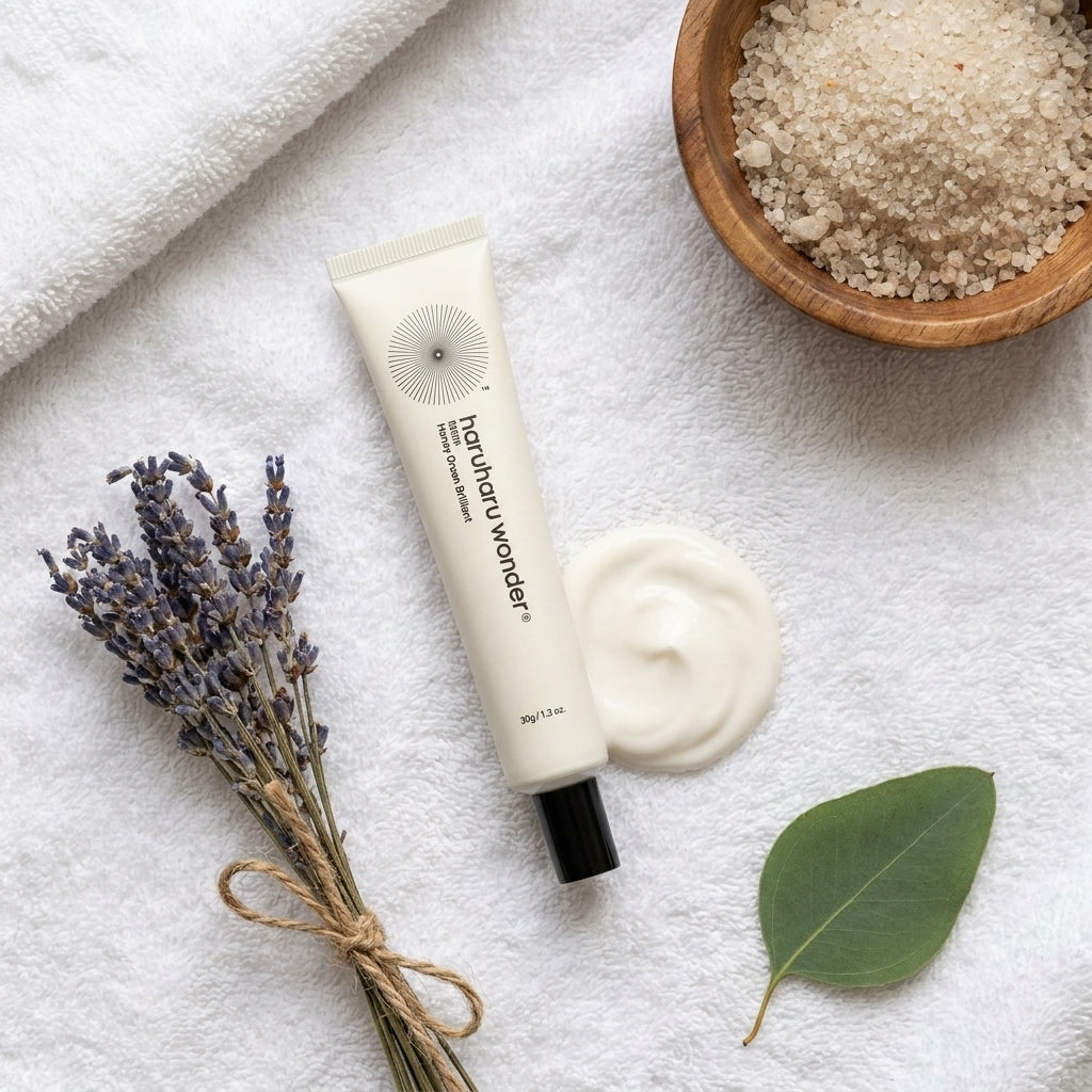 Haruharu Wonder Крем изсветляващ крем за лице с мед Honey Green Brilliant Cream