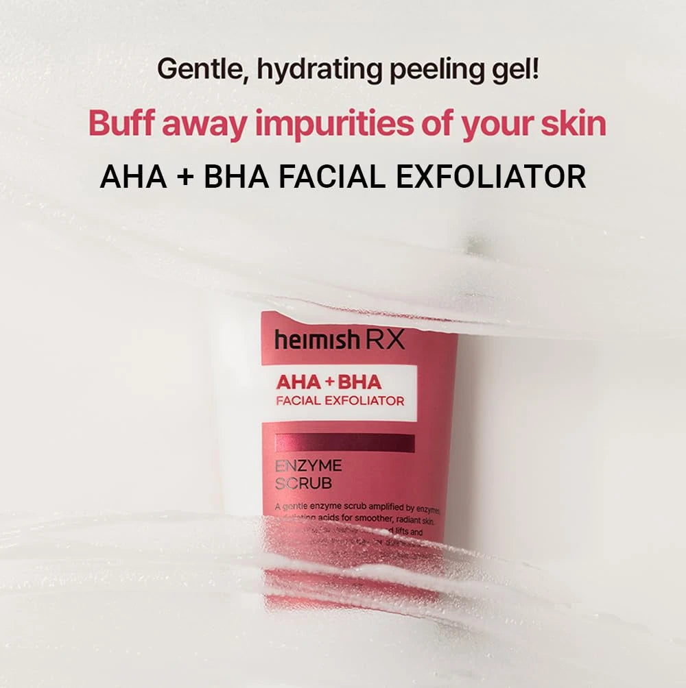 Heimish RX AHA BHA Enzyme Scrub 130ml - Koreancare