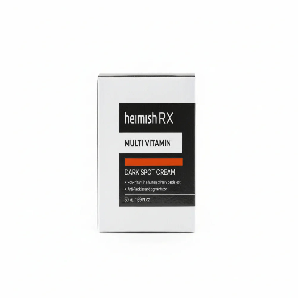 Heimish RX Multi Vitamin Dark Spot Cream packaging detail
