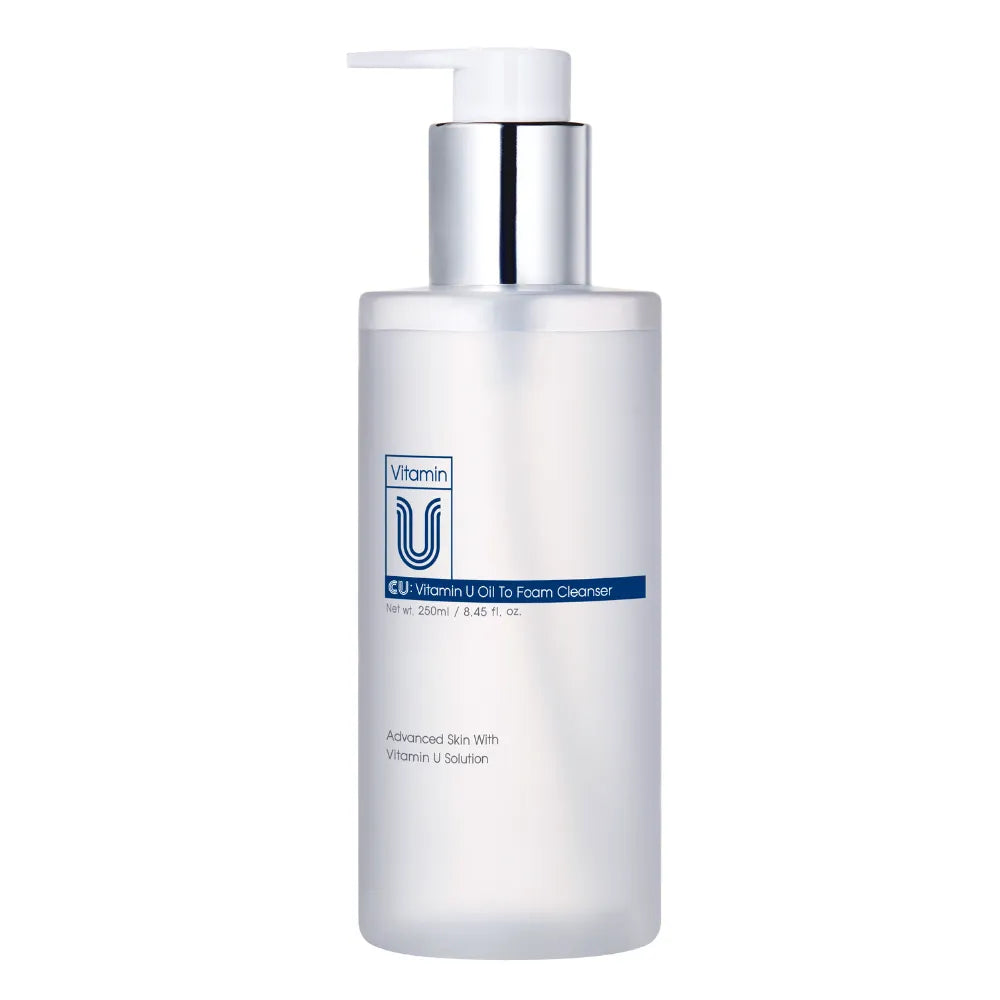 Двуфазен почистващ продукт CUSKIN Vitamin U Oil to Foam Cleanser
