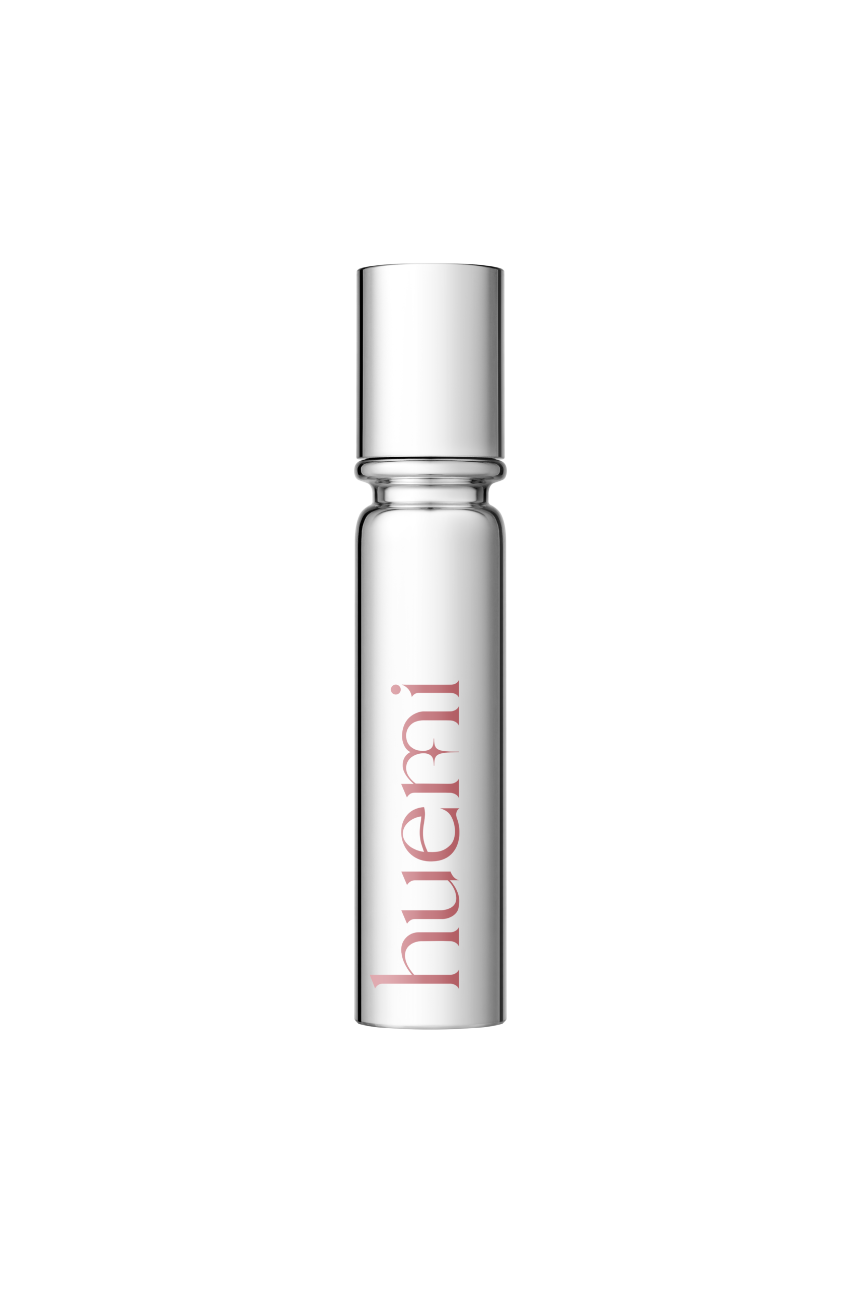 Close-up of lips wearing HUEMI Melting Glaze Lip Gloss 02 Veiled Mauve