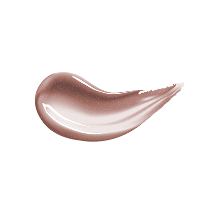 HUEMI Melting Glaze Lip Gloss P06 Sepia Aura product and packaging