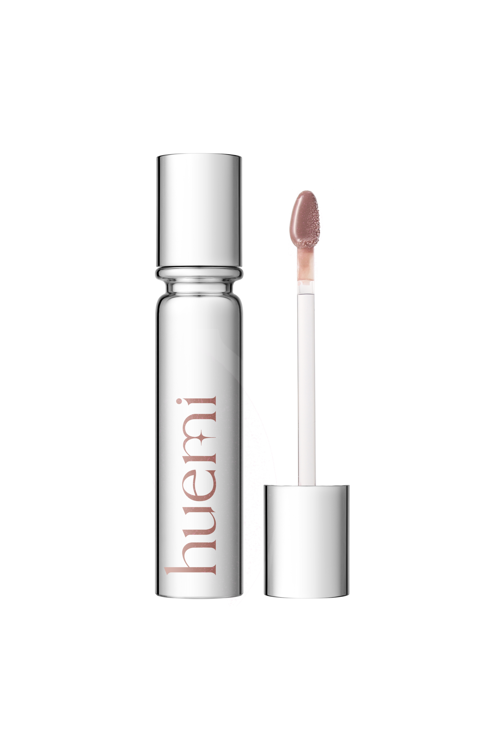 HUEMI Melting Glaze Lip Gloss P06 Sepia Aura tube