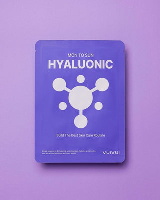 Лист маска с хиалуронова киселина Byeolee MON TO SUN Hyaluonic Mask 28g
