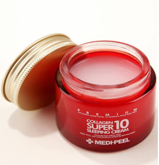 Нощен крем с пептиди Medi-Peel Collagen Super 10 Sleeping Cream