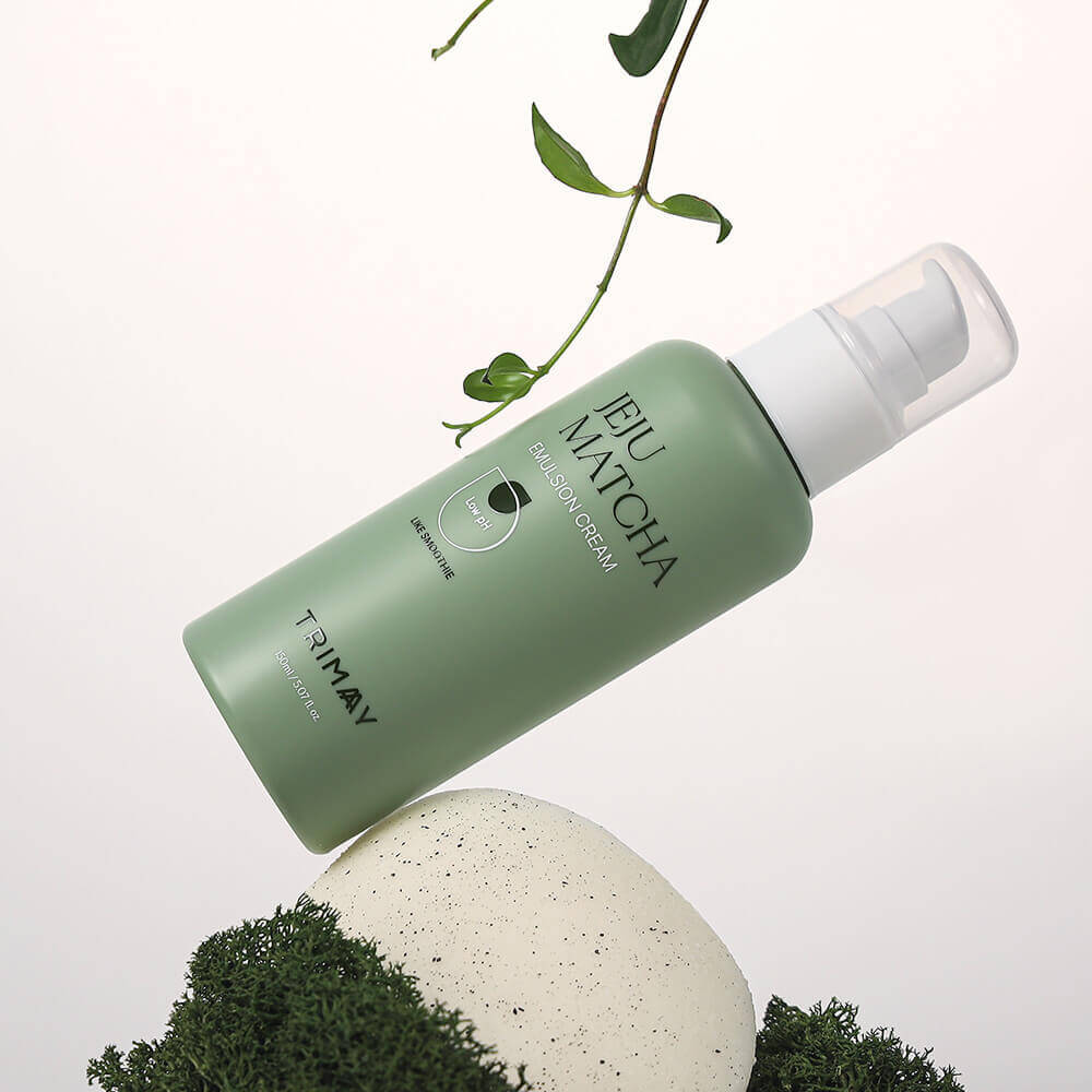 Trimay Jeju Matcha Low pH Soothing Emulsion Cream