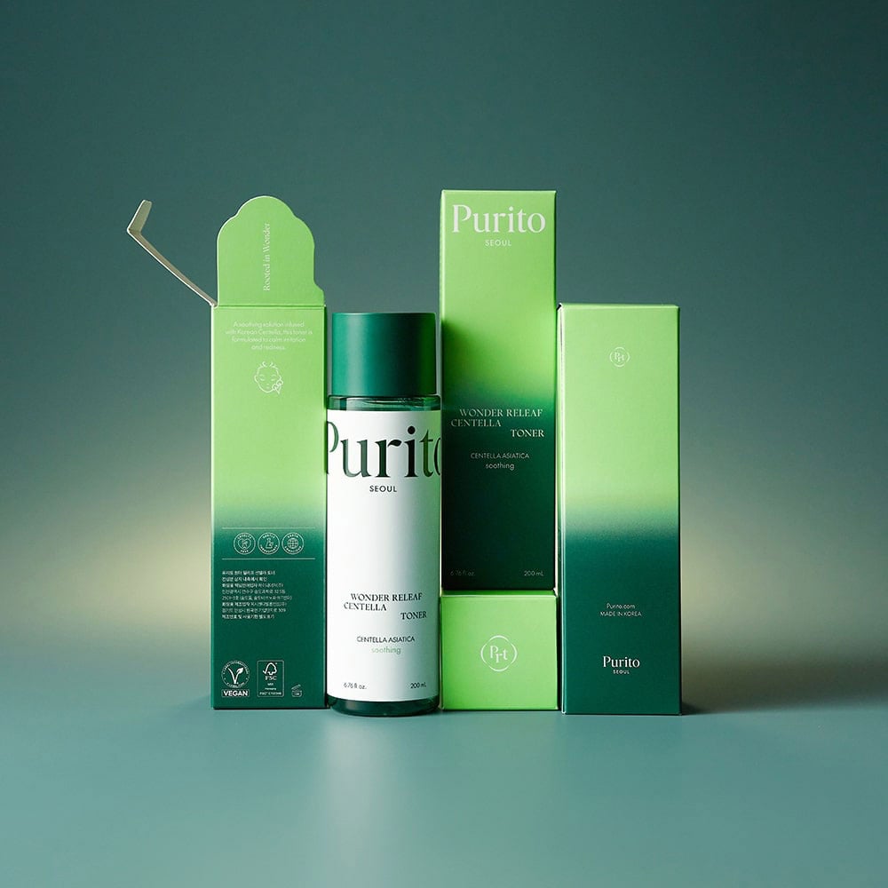 Тонер за лице с центела Purito Centella Green Level Calming Toner