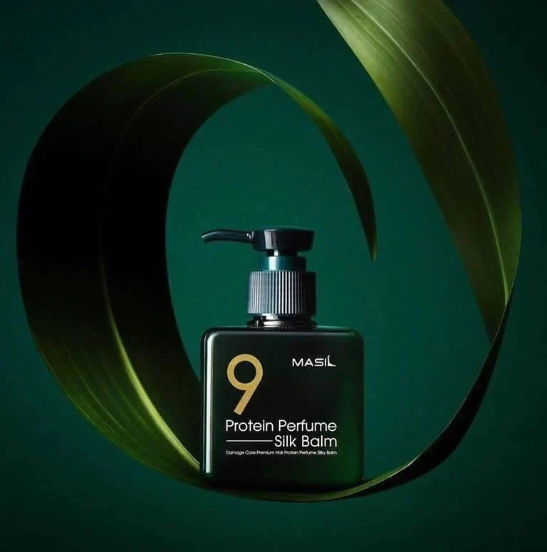 Conditioner for damaged hair with proteins, leave-in Masil 9 Protein Perfume Silk Balm - Koreancare