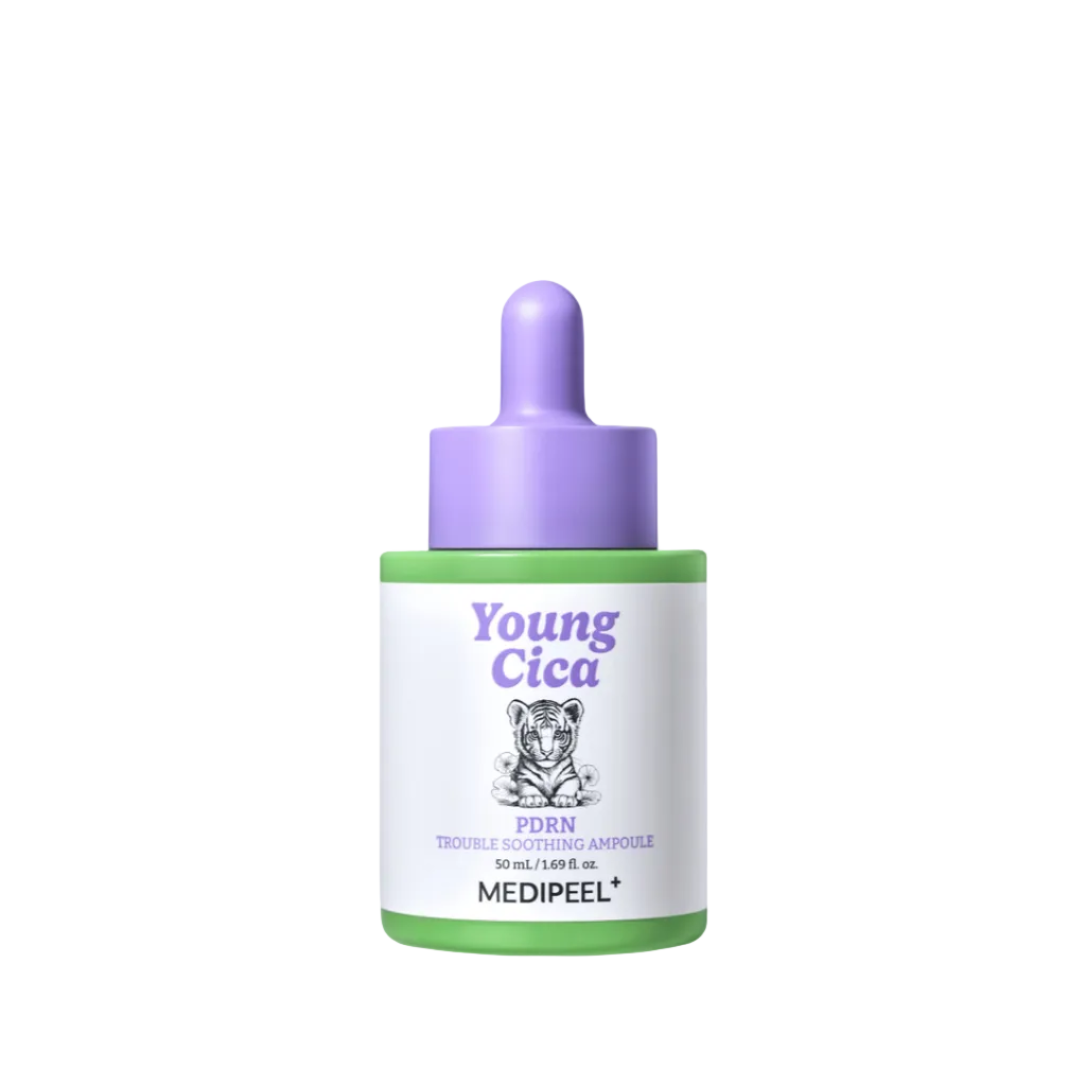 MEDI PEEL Young Cica PDRN Trouble Soothing Ampoule 50ml - Koreancare