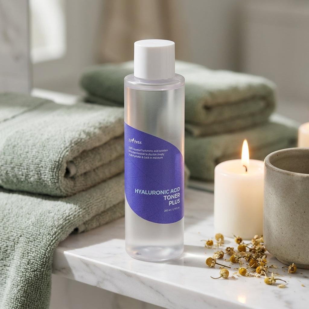 Овлажняващ тонeр с хиалуронова киселина ISNTREE Hyaluronic Acid Toner Plus