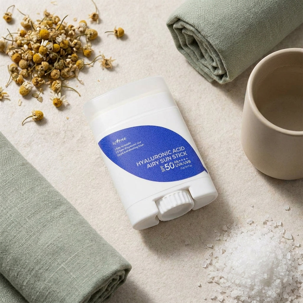 Слънцезащитен стик Isntree Hyaluronic Acid Airy Sun Stick SPF50+ PA++++