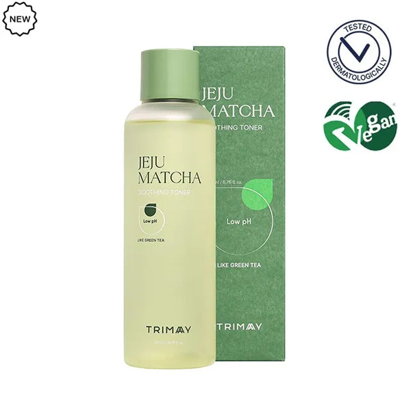 Успокояващ тонер с матча Trimay Jeju Matcha Soothing Toner 200ml