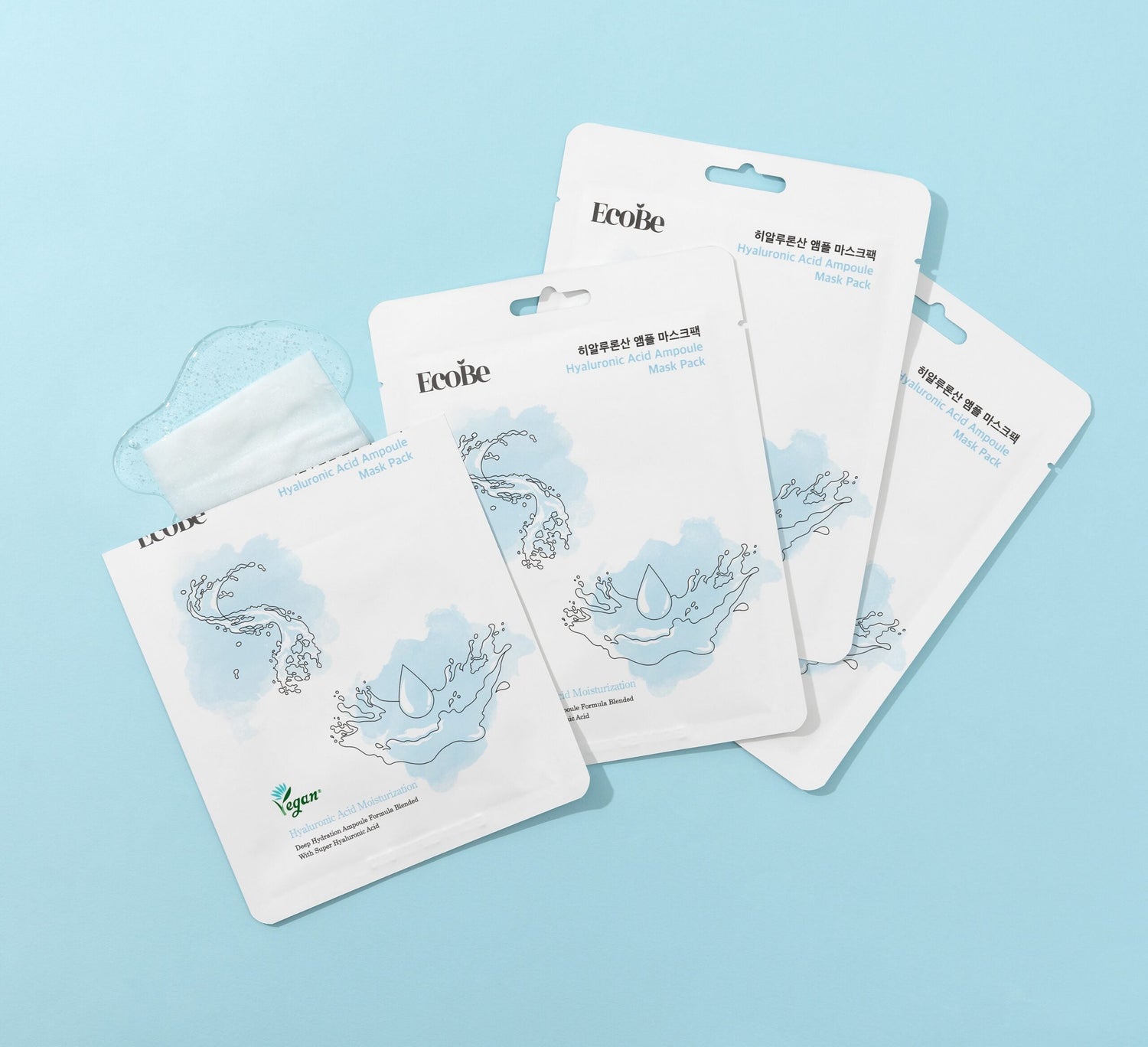 Хидратираща лист маска с хиалуронова киселина Hyaluronic Acid Ampoule Mask