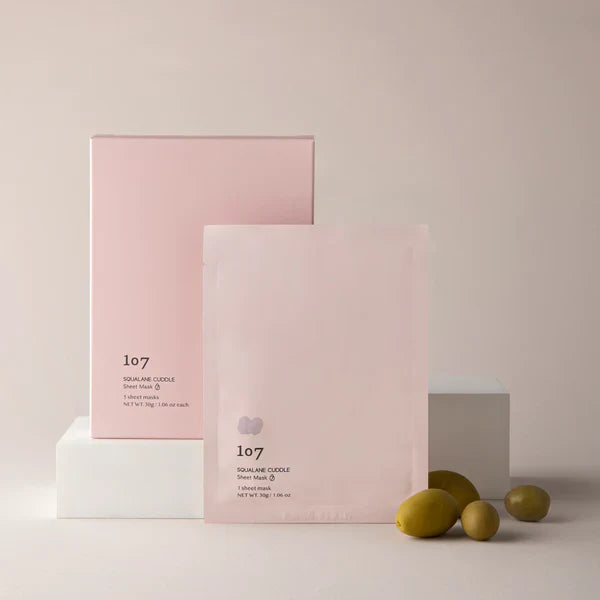 Лист маска със сквалан ONEOSEVEN SQUALANE CUDDLE Sheet Mask