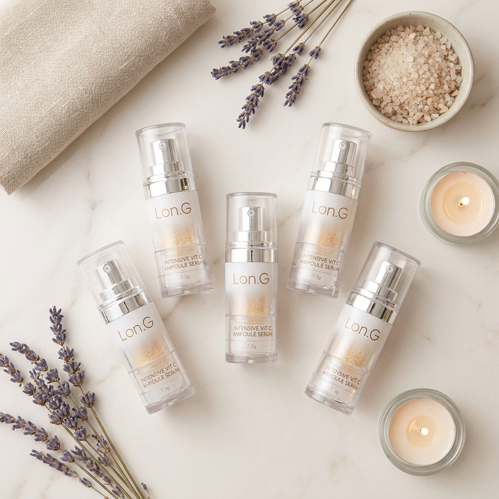 5 седмична програма за интензивно възстановяване и изсветляване с витамин С LON.G INTENSIVE VIT C AMPOULE SERUM