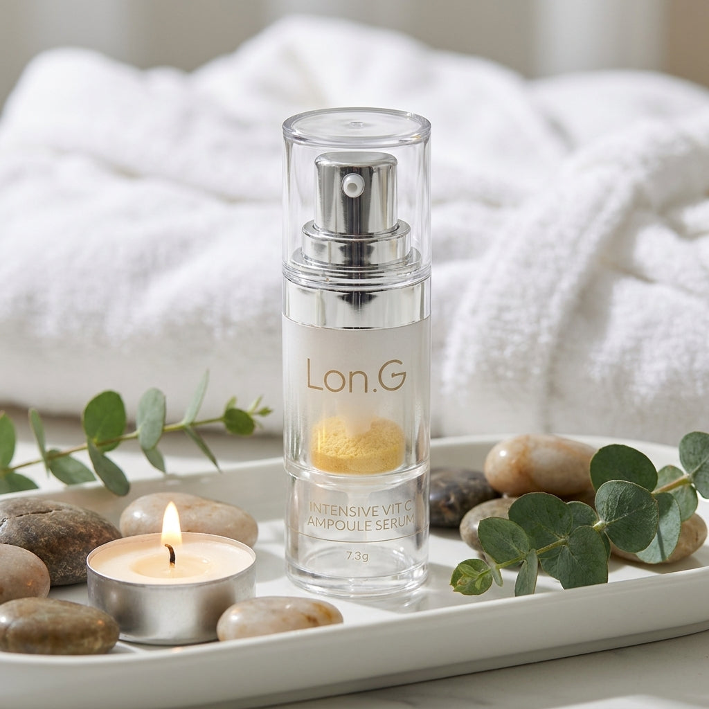 Единична ампула от 5 седмична програма за интензивно възстановяване и изсветляване с витамин С LON.G INTENSIVE VIT C AMPOULE SERUM