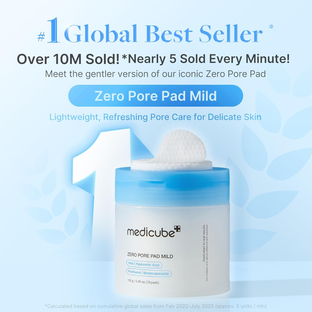 Medicube Zero Pore Pad Mild 70pcs - Koreancare