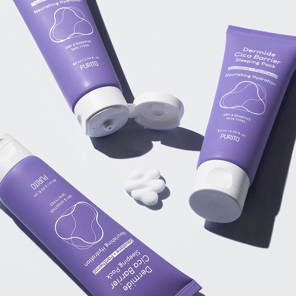 Нощна хидратираща маска Purito Dermide Cica Barrier Sleeping Pack