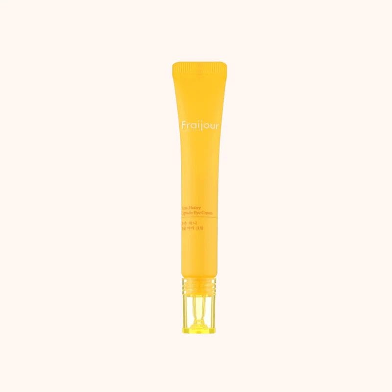 Изсветляващ околоочен крем с мед Fraijour Yuzu Honey Capsule Eye Cream