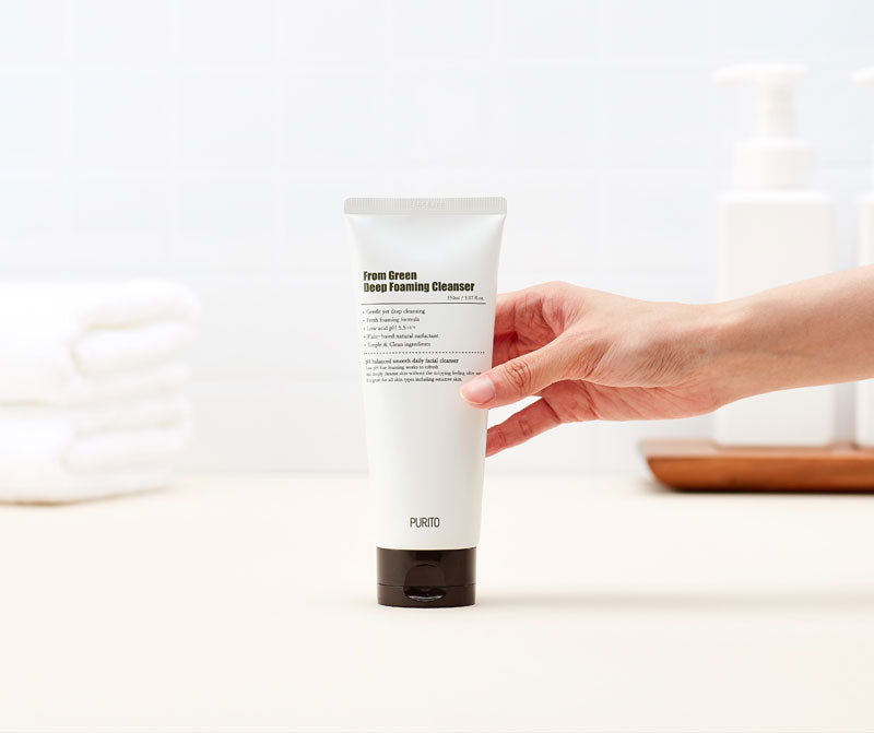 Почистваща пяна за лице Purito From Green Deep Foaming Cleanser