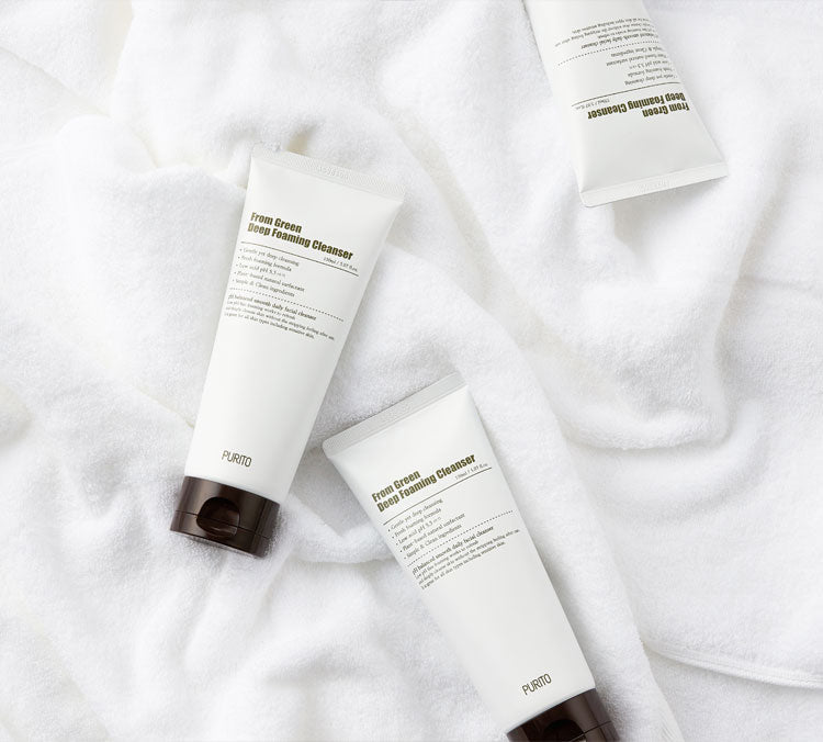 Почистваща пяна за лице Purito From Green Deep Foaming Cleanser