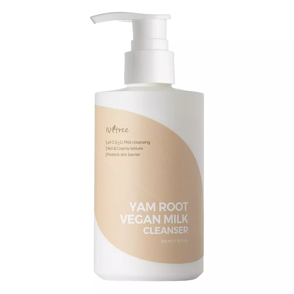 Веган почистващо мляко за лице Isntree Yam Root Vegan Milk Cleanser