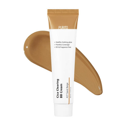 Purito Cica Clearing BB Cream tube from above