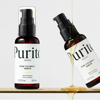 PURITO Pure Vitamin C Serum 60ml dark brown dropper bottle