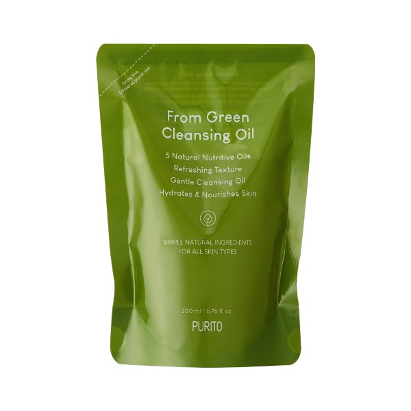 Почистващо олио Purito From Green Cleansing Oil - Пълнител 200ml