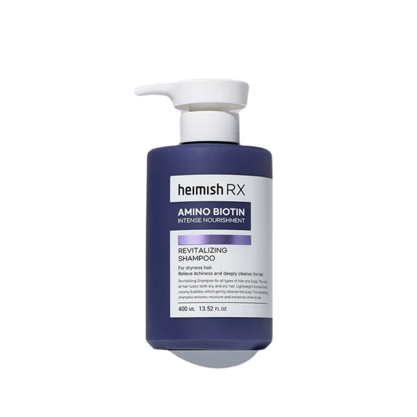 Ревитализиращ шампоан с аминокиселини heimish RX Amino Biotin Intense Nourishment Revitalizing Shampoo Ревитализиращ 400ml