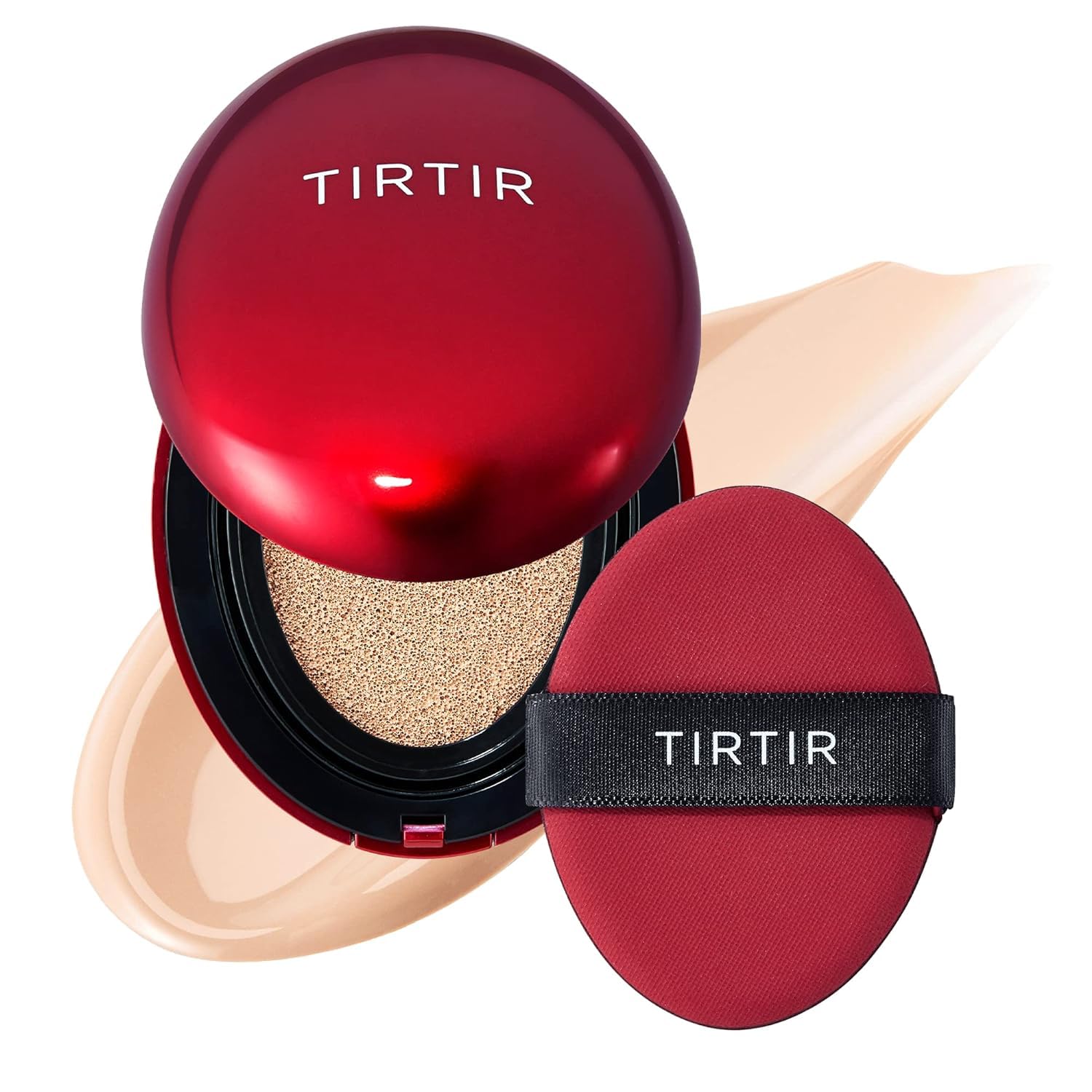 Brightening face powder with UV protection TIRTIR Mask Fit Red Cushion MINI SPF40 PA++ - Koreancare