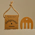 Wooden scalp massager Edelground Brown - Koreancare