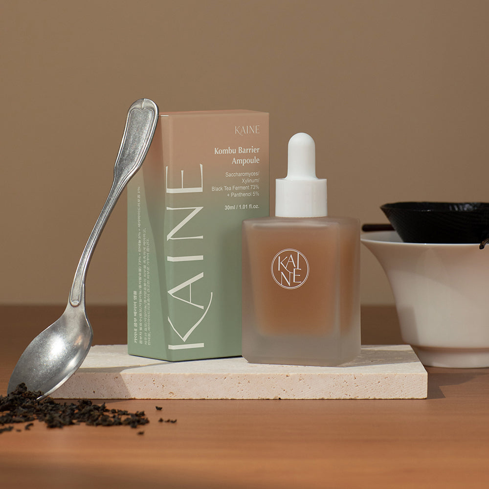 Revitalizing and nourishing ampoule serum with kombucha Kaine Kombu Barrier - Koreancare