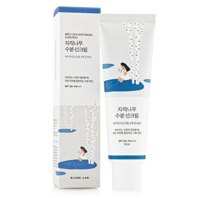 Слънцезащитен крем за лице Rоund Lab Birch Juice Moisturizing Sun Cream