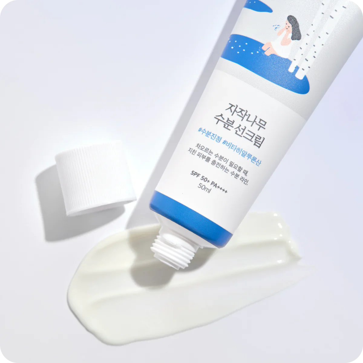 Слънцезащитен крем за лице Rоund Lab Birch Juice Moisturizing Sun Cream