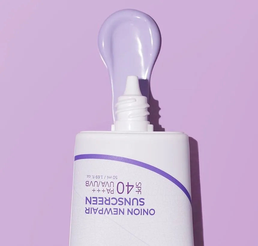 Слънцезащитен крем за лице с екстракт от лук и SPF40 PA+++Isntree Onion Newpair Sunscreen SPF40 PA+++