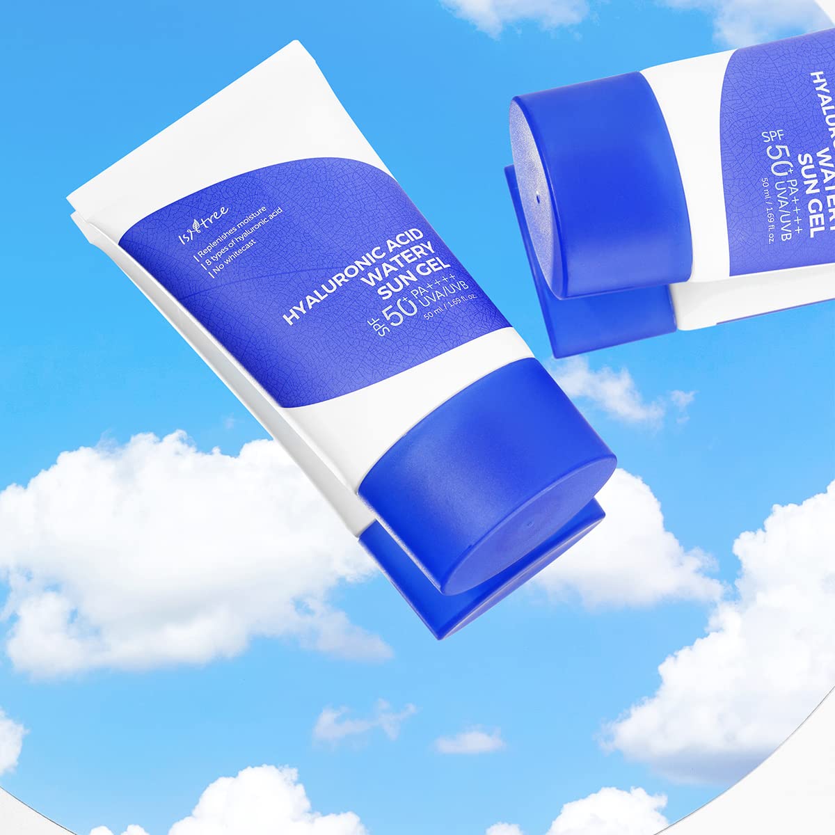 Слънцезащитен гел с хиалуронова киселина Isntree Hyaluronic Acid Watery Sun Gel SPF 50+ PA ++++