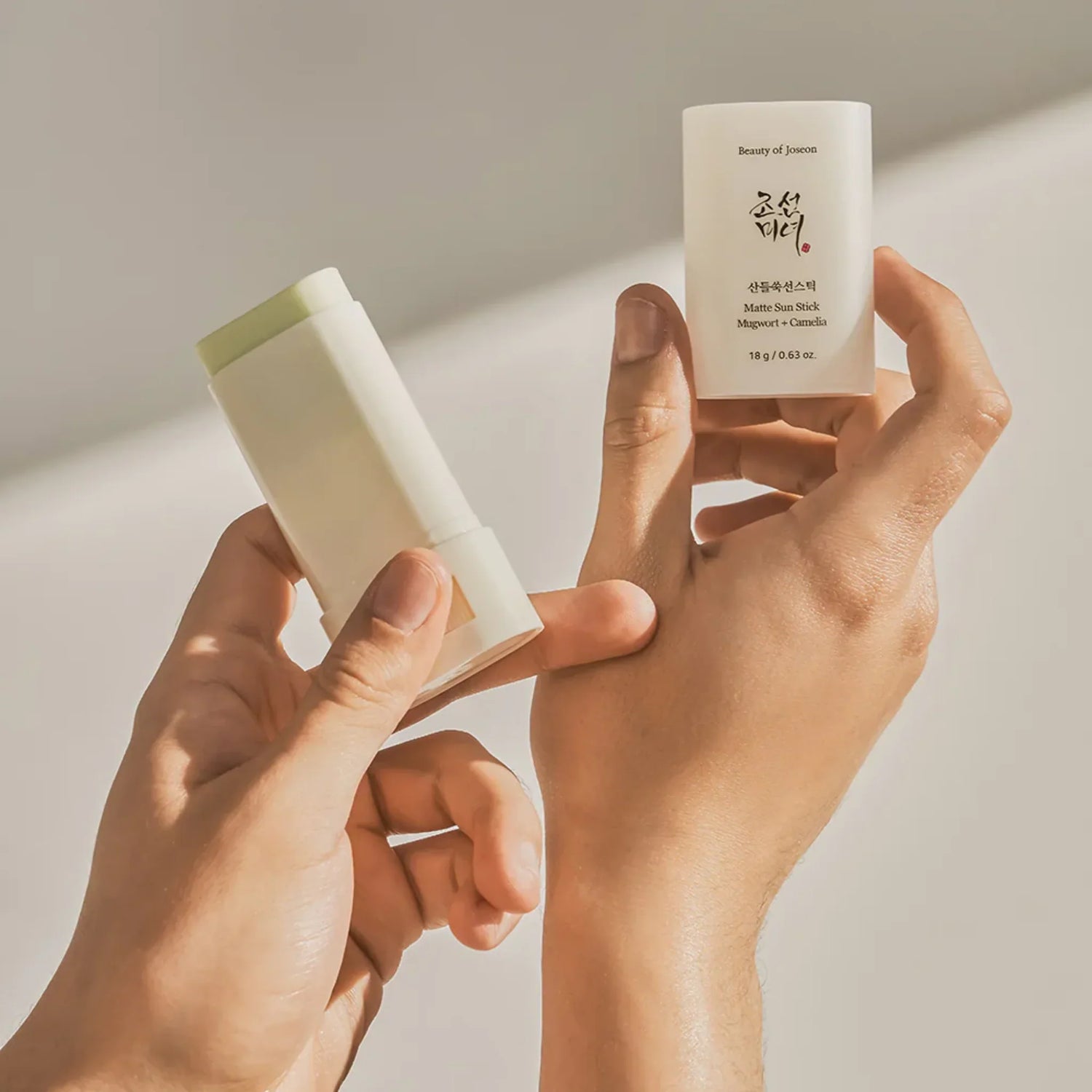 Beauty of Joseon MATTE SUN STICK Матиращ слънцезащитен стик с див пелин и камелия (SPF 50+ PA++++)