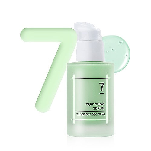 Успокояващ серум Numbuzin No.7 Mild Green Soothing Serum